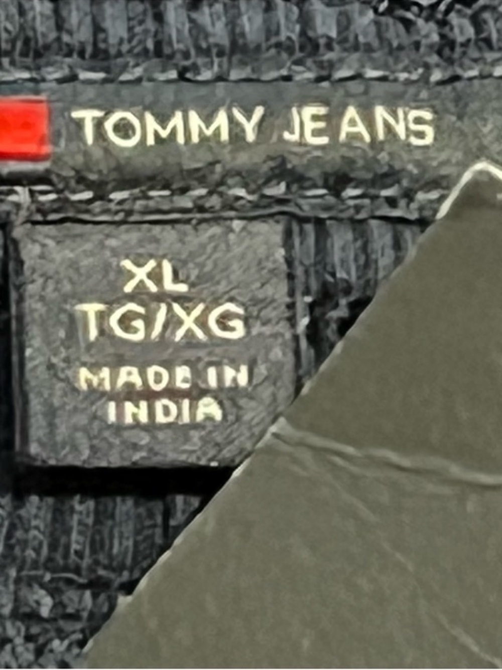 Tommy Hilfiger Navy Blue Track Joggers with Script Logo - Picture 9 of 10